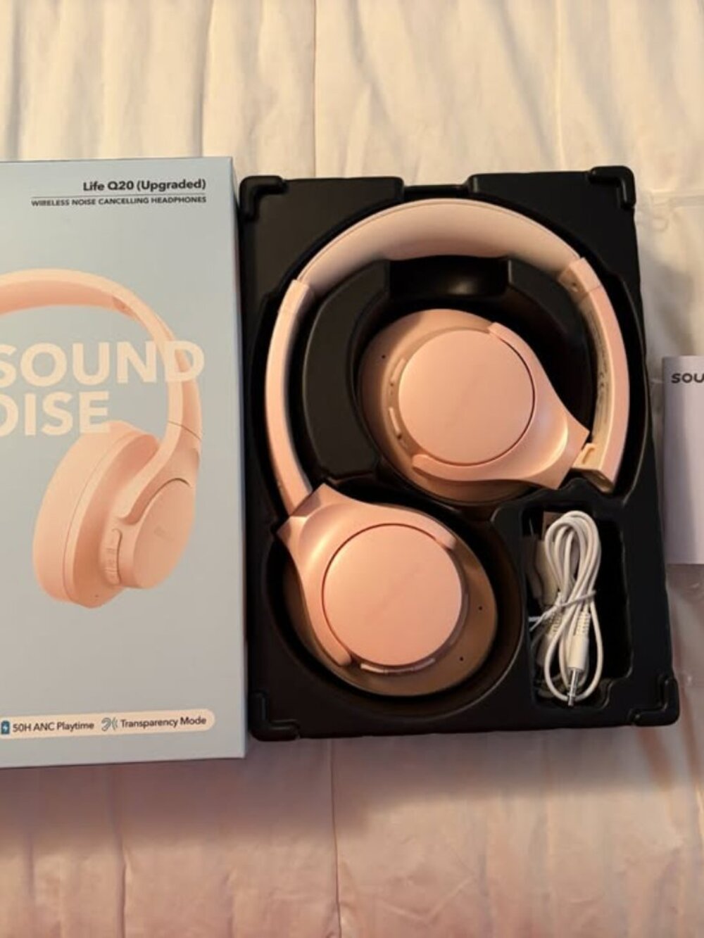 Soundcore Anker Life Q20 Hybrid Active Noise Cancelling Headphones